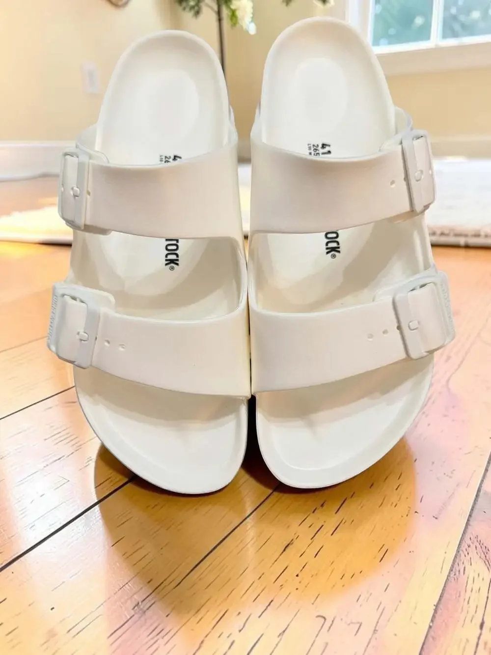 Birkenstock Arizona Essentials EVA White Sandals
